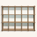 KUBBIE ULTRA (3x5) - In Box Display Case for Funko Pops, Wall Mountable & Stackable Pop Shelf (MDF Wood)