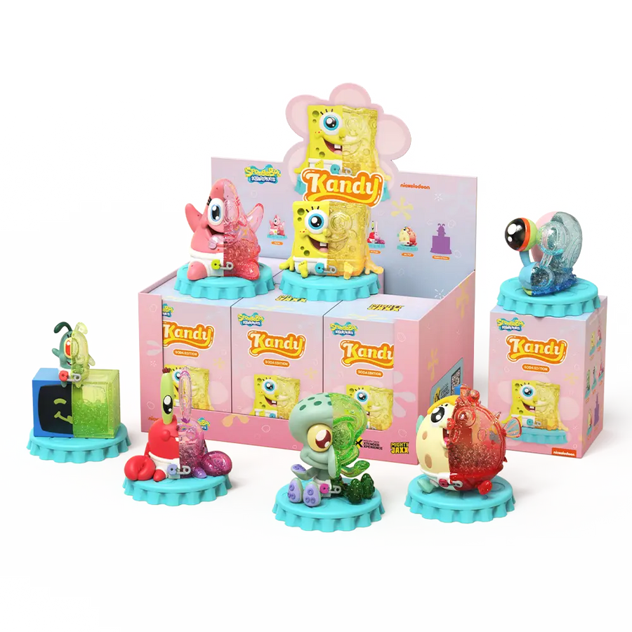 Kandy X SpongeBob SquarePants (Soda Edition) Blind Box (1 Blind Box)