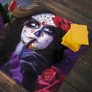Sugar Skull Rose Garden Playmat