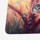 Catbird In The Garden Playmat