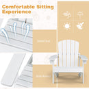 Kid's Adirondack Chair with High Backrest and Arm Rest