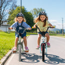 Kids Bike with Adjustable Handlebar and Saddle Blue-14 inches