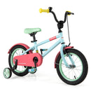 Kids Bike with Adjustable Handlebar and Saddle Blue