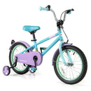 Kids Bike with Adjustable Handlebar and Saddle Purple