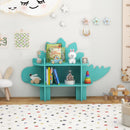 Kids Bookcase Shelf Toy Storage Organizer with Open Storage Shelves-Dinosaur