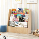 4-Tier Kids Bookshelf with Deep Compartments for Bedroom