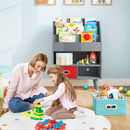 Kids Bookshelf with Open Compartment for Toddlers 3+ Years Old