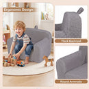 Kids Couch Portable Toddler Sofa with Anti-slip Base