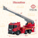 Fire Truck Toy with Extendable Ladder and Lights