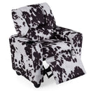 Kids Recliner Chair Push Back Toddler Reclining Armchair with Cup Holder