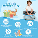 Kids Sensory Swivel Chair Cat Claw 360° Spinning Chair with Non-Slip Metal Base