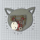 Black Kat LED Hoodie Pal