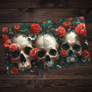Macabre Skulls Playmat