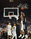 Kris Jenkins Villanova Wildcats 2016 NCAA Champions Buzzer Beater Autographed 16" x 20" Photo