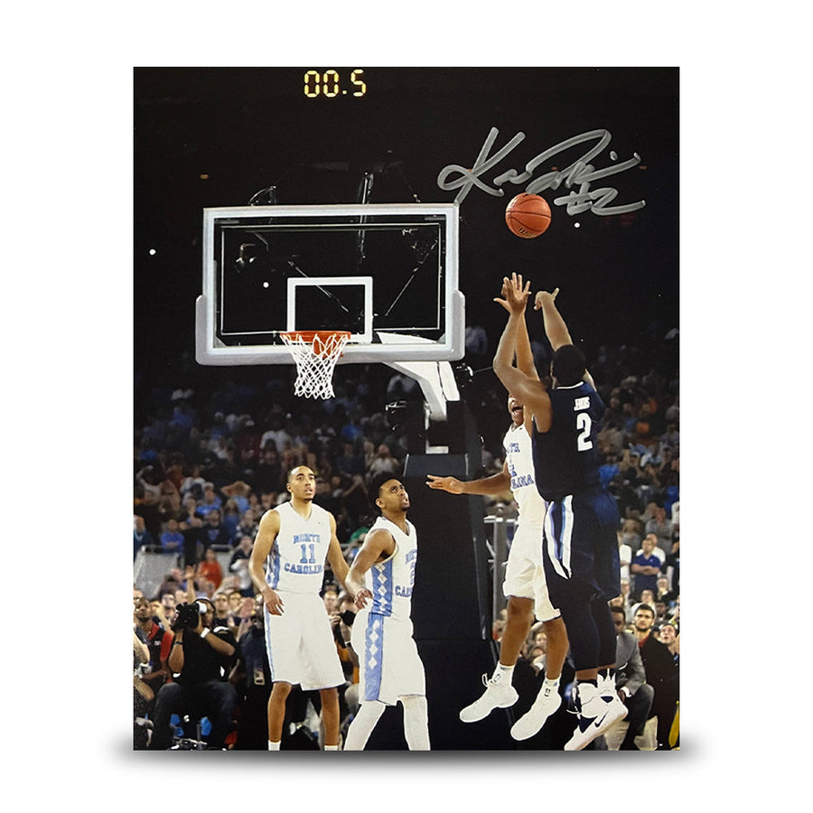 Kris Jenkins Villanova Wildcats 2016 NCAA Champions Buzzer Beater Autographed 16
