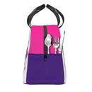 Kids Drawing Custom Insulated Lunch Tote Bag | Upload Their Artwork, Choose Your Colors | Personalized Back to School Gift