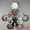 LEGO DEEP Hexagon Display for LEGO® Minifigures