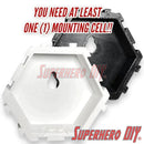 LEGO DEEP Hexagon Display for LEGO® Minifigures