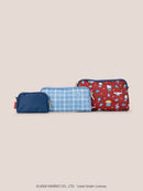 Hello Kitty® × JuJuBe Varsity Be Set 3-Piece Pouch Set – Red and Navy