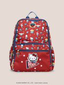 Hello Kitty® × JuJuBe Varsity Zealous Backpack Diaper Bag – Red and Navy