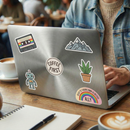 LGBTQ Ally Ready To Throw Down Rainbow Vinyl Sticker