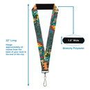 Lanyard - 1.0" - Batman Dark Knight
