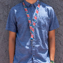 Lanyard - 1.0" - The Apothecary Diaries Gyokuyo and Lihua Pose Blocks White/Pink/Blue