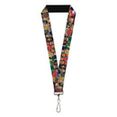 Lanyard - 1.0" - Justice League Kingdom Come #2 Truth and Justice Superheroes Cover Pose