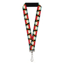Lanyard - 1.0" - South Park Cartman Flip Poses Black