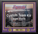 Los Angeles Lakers Custom NBA Basketball 11x14 Picture Frame Kit (Multiple Colors)