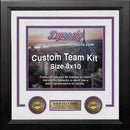 Los Angeles Lakers Custom NBA Basketball 8x10 Picture Frame Kit (Multiple Colors)