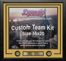 Los Angeles Lakers Custom NBA Basketball 16x20 Picture Frame Kit (Lakers Gold)