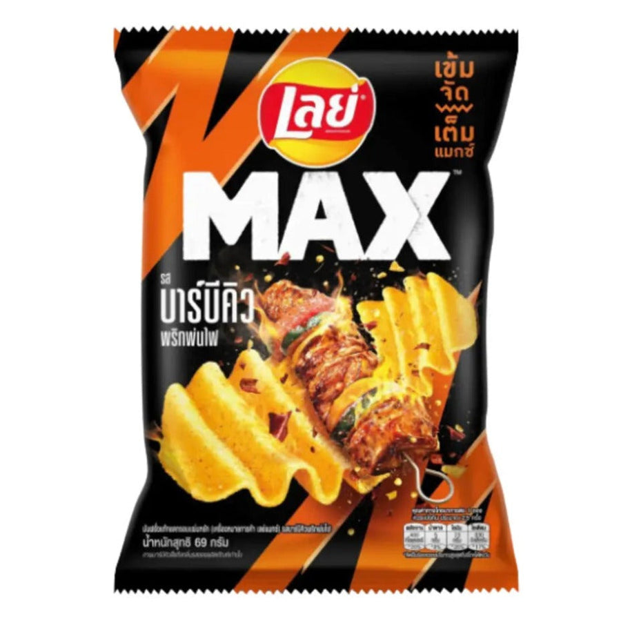 Lays Max BBQ Prik Pop Fai (44g) (Thailand)