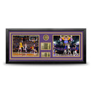 LeBron James Scoring Records Los Angeles Lakers 8x10 Framed Basketball Photo with Engraved Autograph