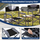 Lightweight Folding Camping Chair with Side Table