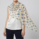 Lipstick Lover Kiss Print Scarf in Blue or Red