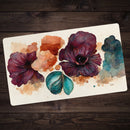 Autumn Watercolor Floral Playmat