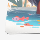 Mermaid and Florals Playmat