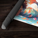 Mermaid and Florals Playmat
