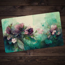 Moody Watercolor Floral Playmat