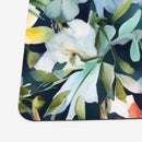 Orange, Blue and White Floral Playmat