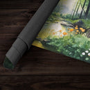 Poppies By The Stream Playmat