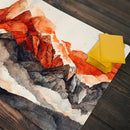 Red Mountains Playmat