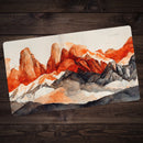 Red Mountains Playmat