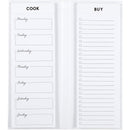 Live Organically Weekly Meal Planner | Hardbound | White and Rose Gold