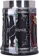 Lord of the Rings The Fellowship Sculpted Stainless Steel Tankard