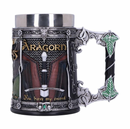 Lord of the Rings The Fellowship Sculpted Stainless Steel Tankard