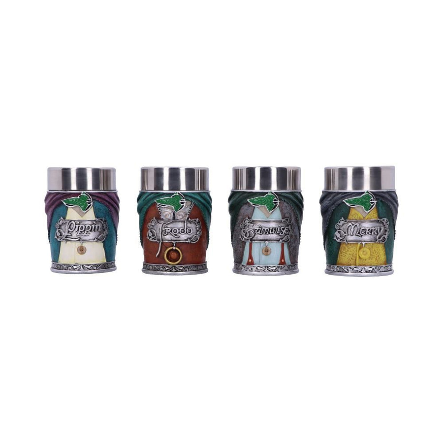 Lord of the Rings Hobbit Shot Glass Gift Set by Nemesis Now