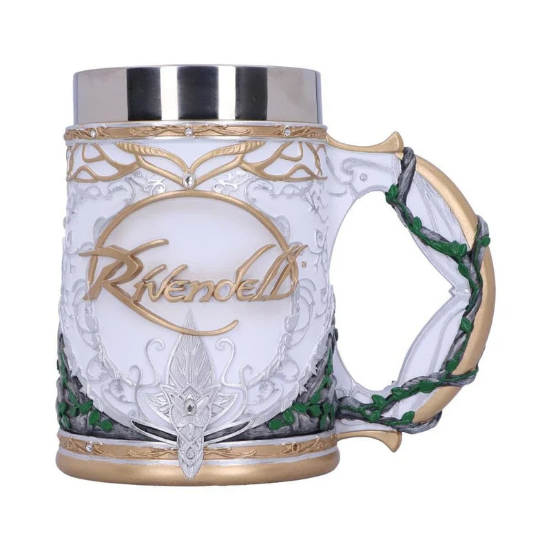 Lord of The Rings Rivendell Elven Stainless Steel Tankard