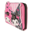 Loungefly Sanrio My Melody & Kuromi Zip Around Wallet